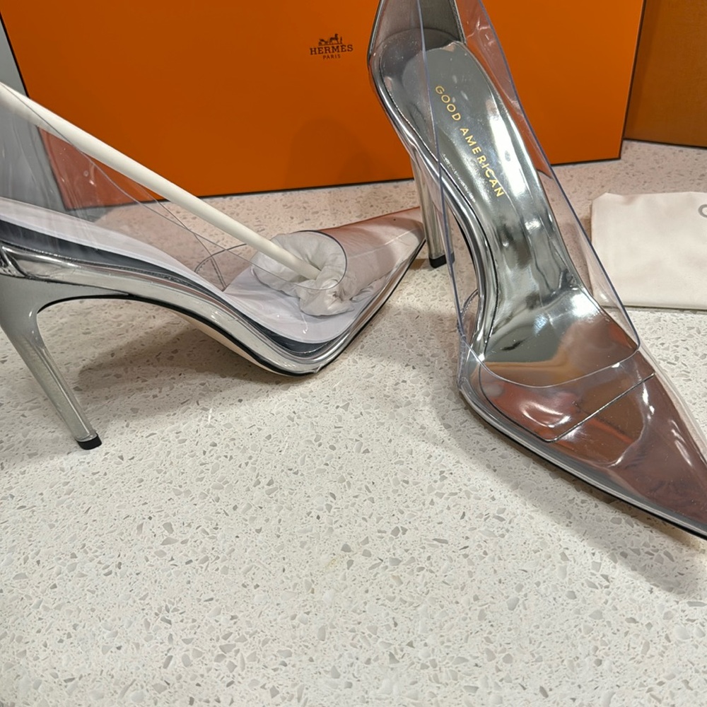 Good American PVC Heels 11